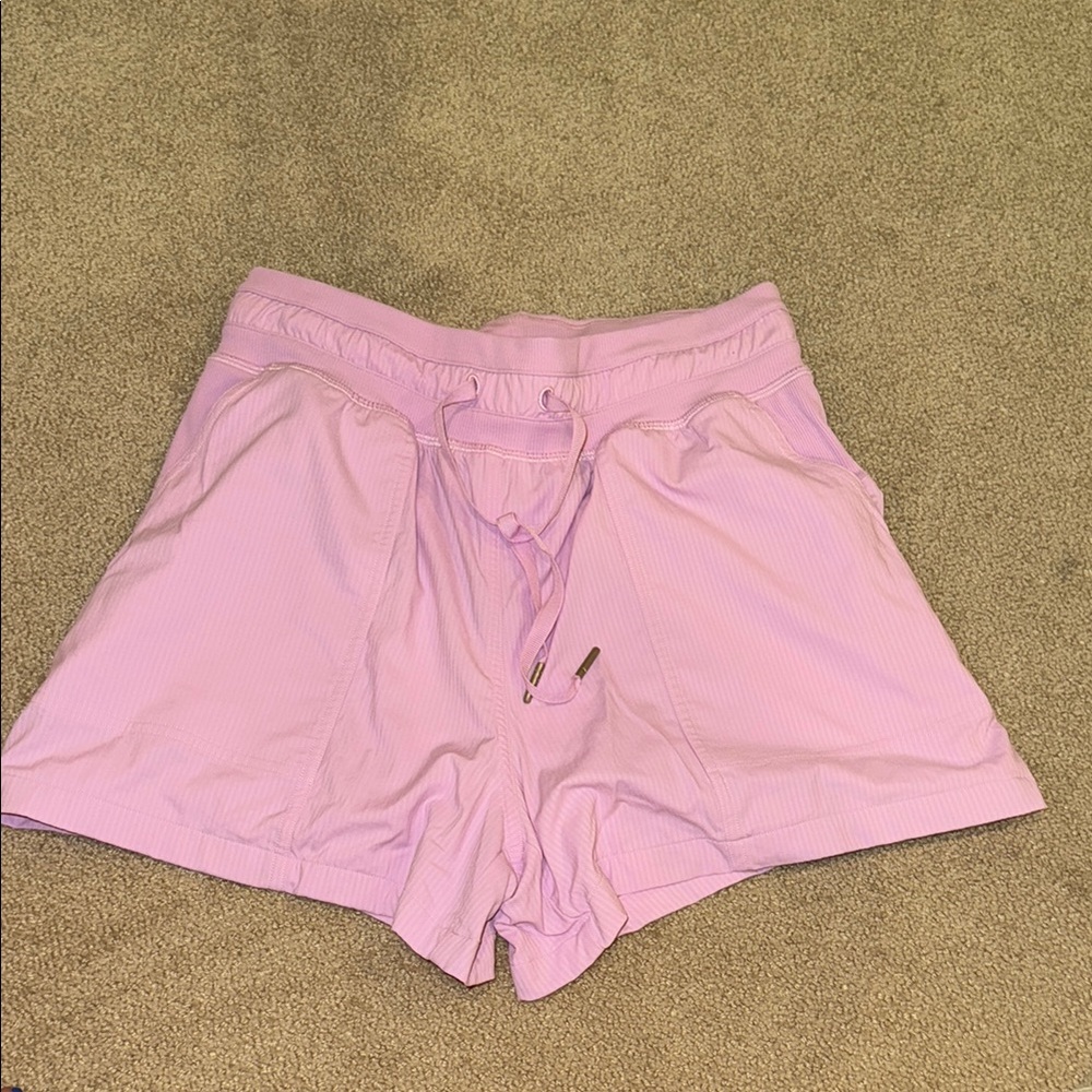 Lululemon Athletica Light Purple Athletic Shorts